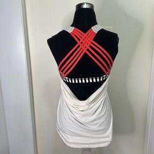 Lululemon Strappy Drape Back Wild Tank Top size 4